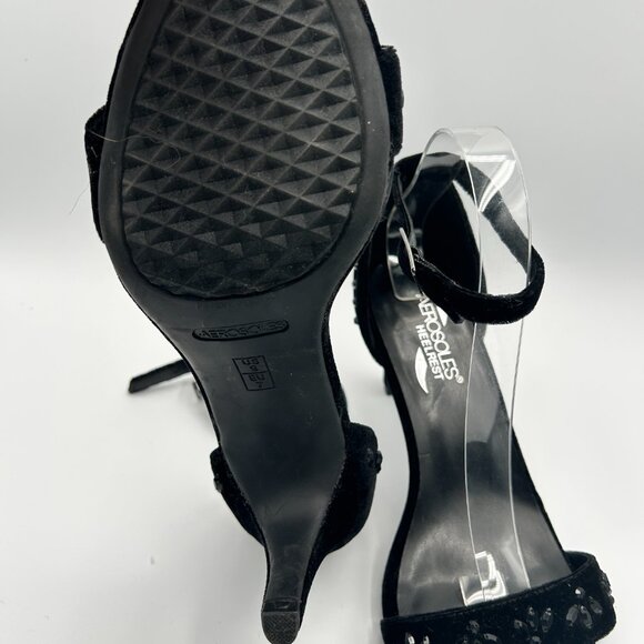 Aerosoles Velvet Strappy Heels - Picture 11 of 12